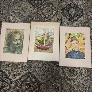 The world of Leonardo, The World of Van Gogh ,The world of Cézanne books